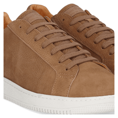 Dalmau Heren Sneakers Nubuck Camel