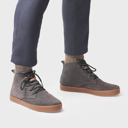 Dalton-SY Heren Veterschoenen Suede Gris