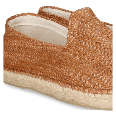 Damasc Heren Espadrilles Raffia Cuiro