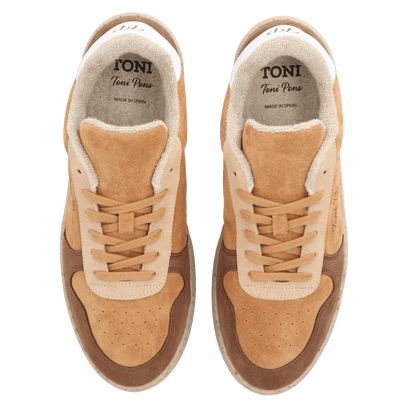 Daniel Suede Heren Sneakers Camel