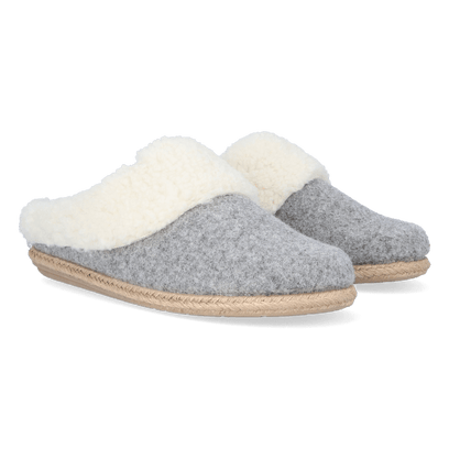 Deli-BF Dames Pantoffels Gris