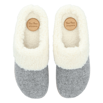 Deli-BF Dames Pantoffels Gris