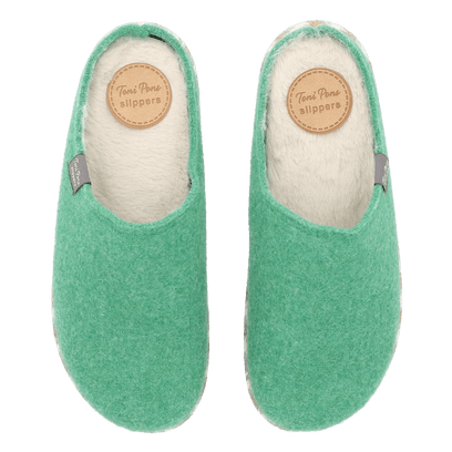 Deli-FP Dames Pantoffels Menta