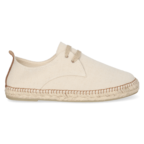 Dixon Canvas Heren Espadrilles Cru Dixon Canvas Heren Espadrilles Cru