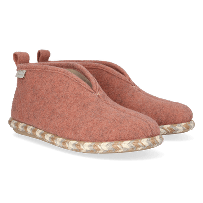 Doria-FP Dames Pantoffels Vilt Nude