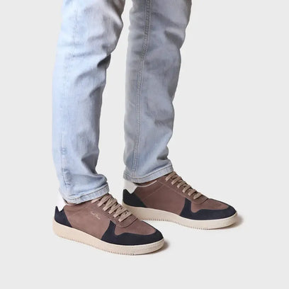 Dublin Heren Sneakers Nubuck Taupe