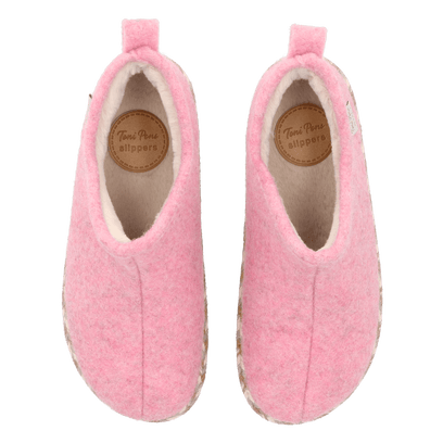Duna-FP Dames Pantoffels Vilt Rosa