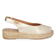Erica-AS Dames Espadrilles Champagne