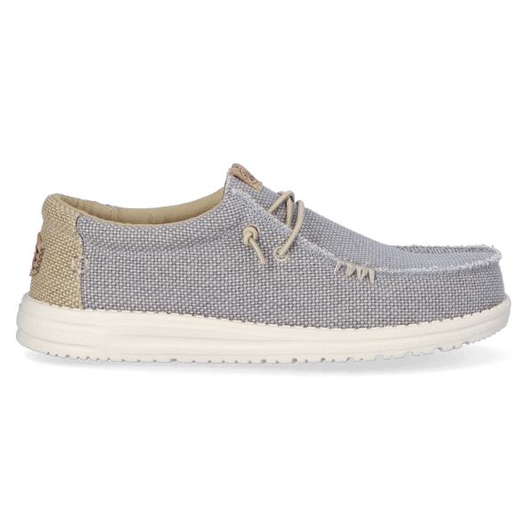 Wally Braided Heren Instappers Flannel Grey/Olive Grey Wally Braided Heren Instappers Flannel Grey/Olive Grey