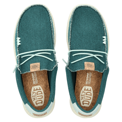 Wally Braided Heren Instappers Deep Green/Harbor Grey