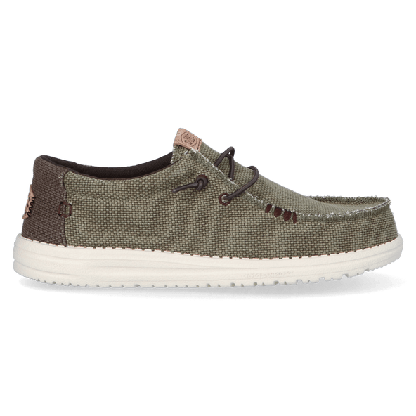 Wally Braided Heren Instappers Burnt Olive/Delicioso Brown Wally Braided Heren Instappers Burnt Olive/Delicioso Brown