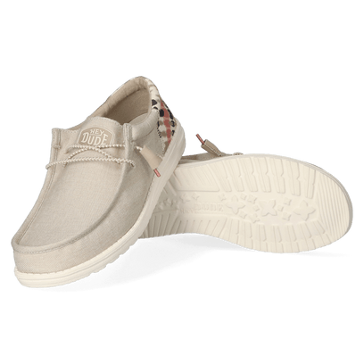 Wally Funk Tie Dye Heren Instappers Tan