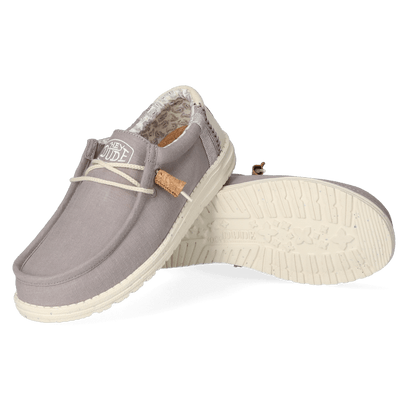 Wally Break Stitch Heren Instappers Grey