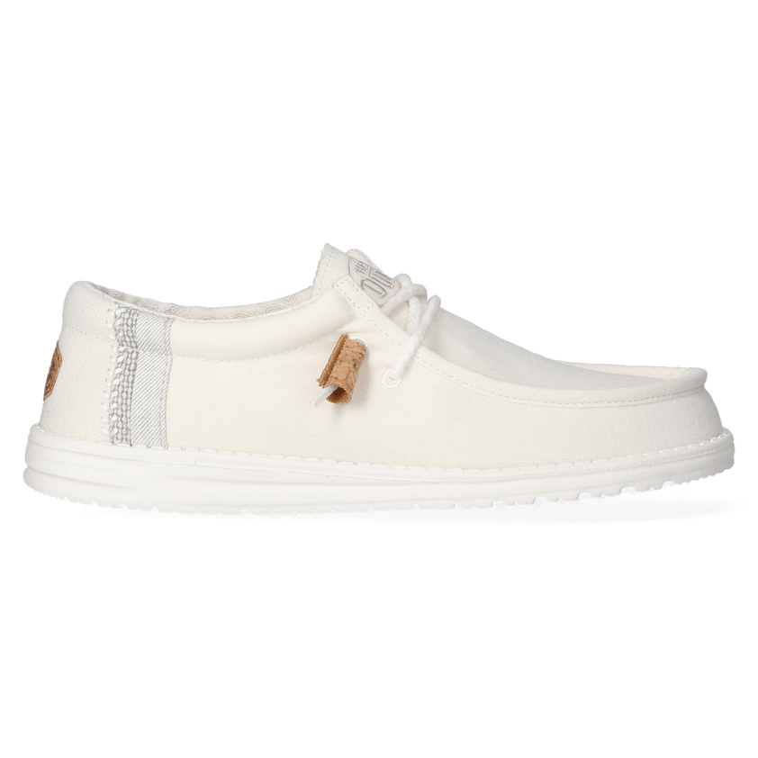 Wally Break Stitch Heren Instappers White