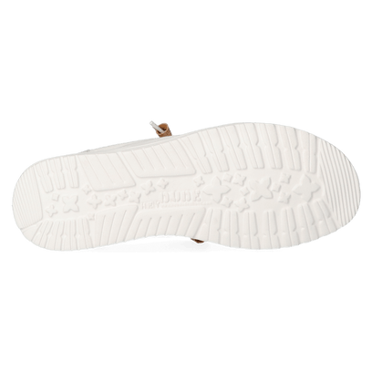 Wally Break Stitch Heren Instappers White