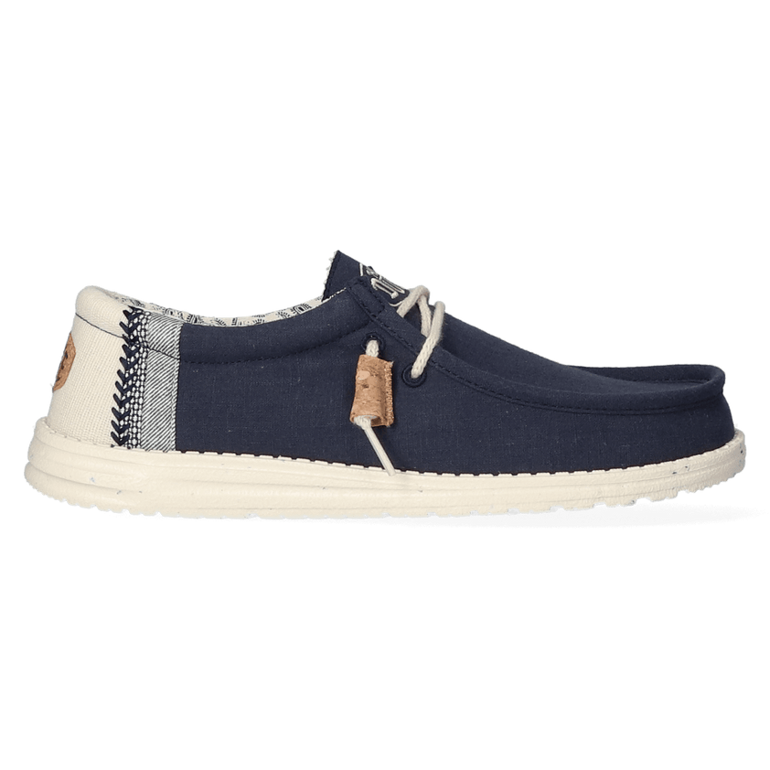Wally Break Stitch Heren Instappers Navy