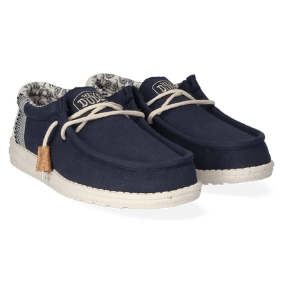 Wally Break Stitch Heren Instappers Navy