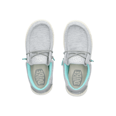 Wally Youth Jongens Instappers Stretch Grey