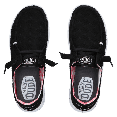 Wendy Stretch Boho Fleur Dames Instappers Crow