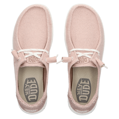 Wendy Woven Dames Instappers Blush