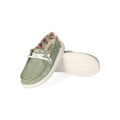 Wendy Youth Boho Meisjes Instappers Olive