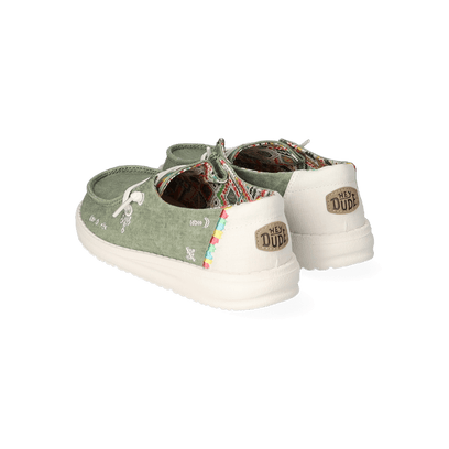Wendy Youth Boho Meisjes Instappers Olive