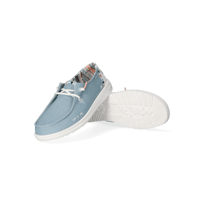 Wendy Youth Boho Meisjes Instappers Light Denim