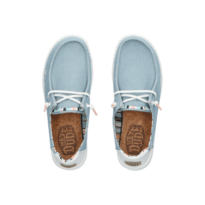 Wendy Youth Boho Meisjes Instappers Light Denim