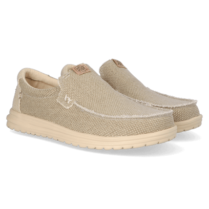 Mikka Braided Heren Instappers Olive Grey/Boulder Tan