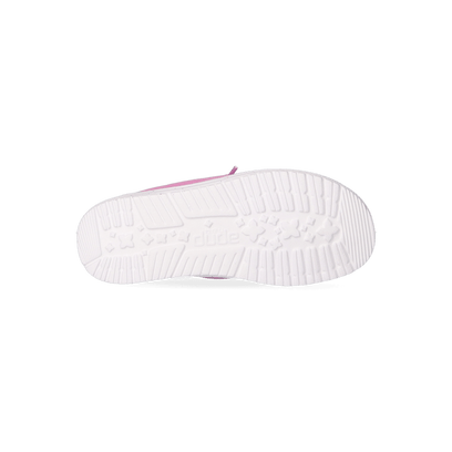 Wendy Youth Slub Canvas Meisjes Instappers Violet