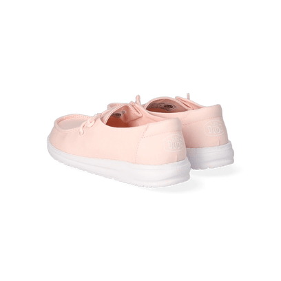 Wendy Youth Slub Canvas Meisjes Instappers Pink