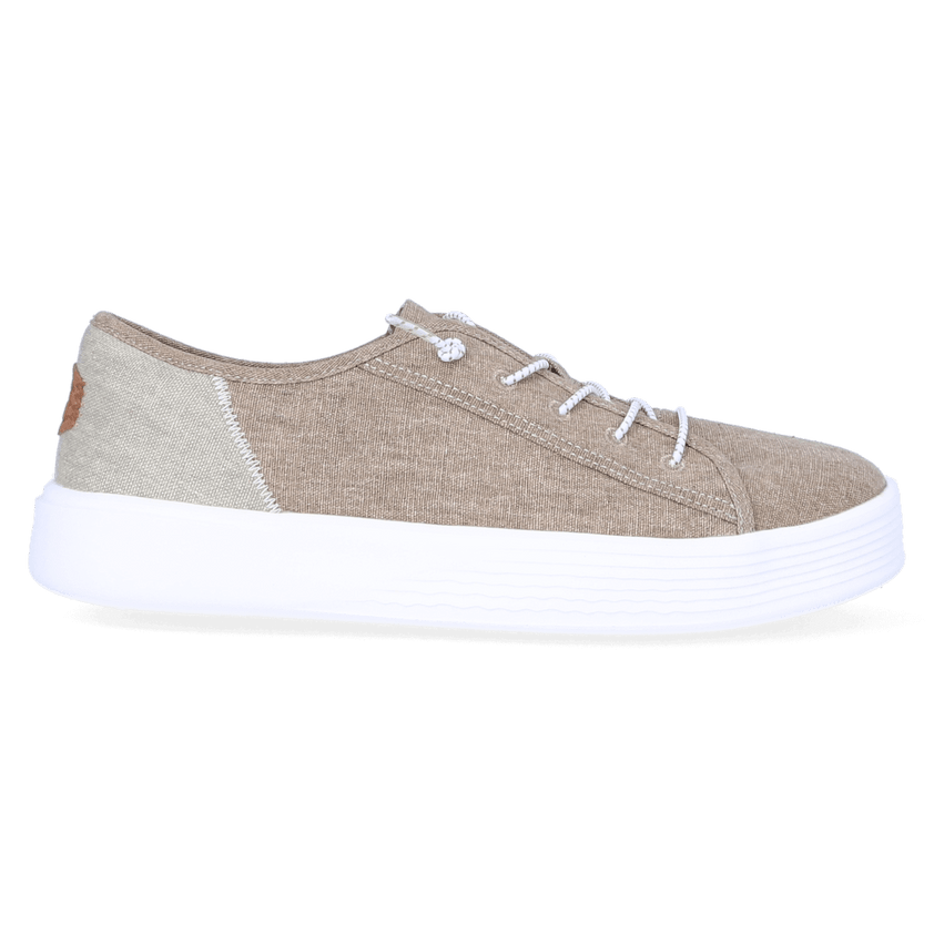 Cody Craft Linen Heren Sneakers Tan