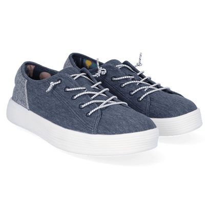 Cody Craft Linen Heren Sneakers Navy