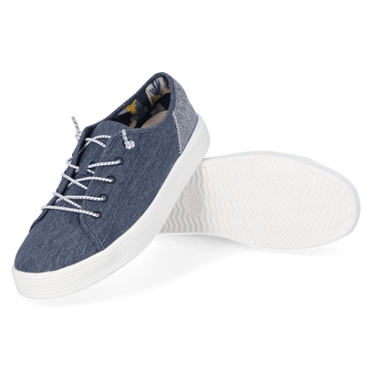 Cody Craft Linen Heren Sneakers Navy