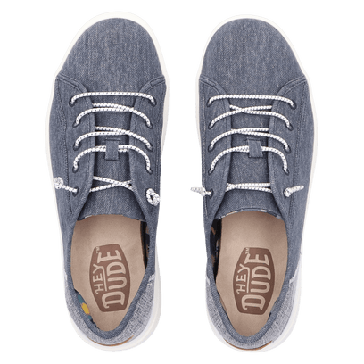 Cody Craft Linen Heren Sneakers Navy