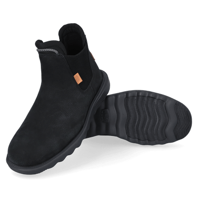 Branson Craft Leather Heren Boots Black