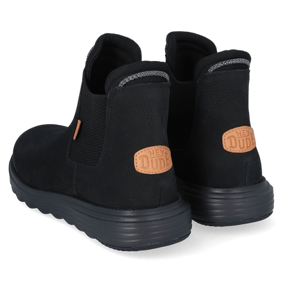 Branson Craft Leather Heren Boots Black