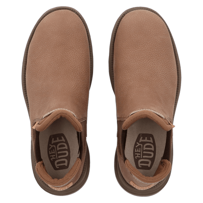 Branson Craft Leather Heren Boots Brown