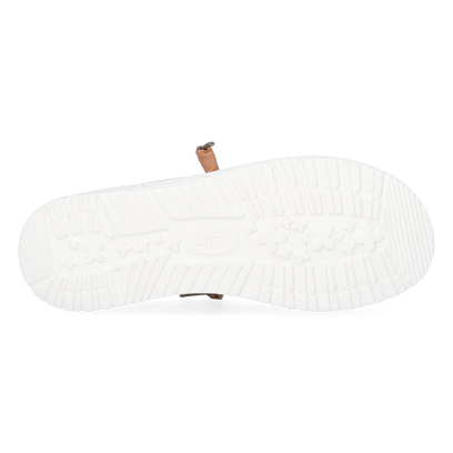 Wendy Washed Canvas Dames Instapper Cream