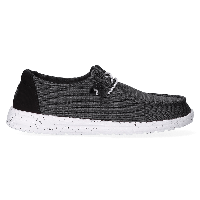 Wendy Sport Mesh Dames Instappers Black