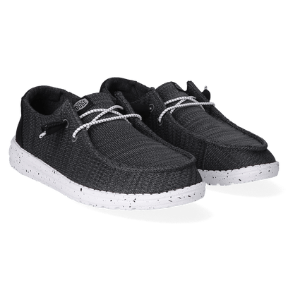 Wendy Sport Mesh Dames Instappers Black