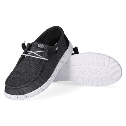 Wendy Sport Mesh Dames Instappers Black