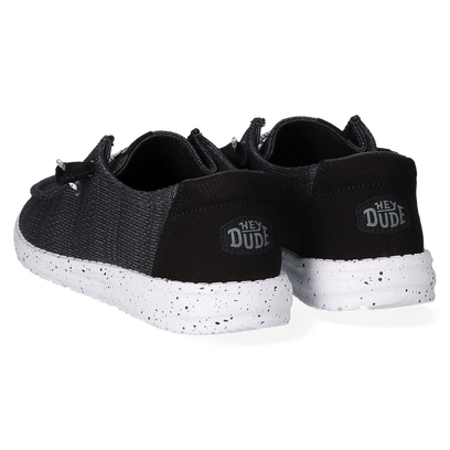 Wendy Sport Mesh Dames Instappers Black