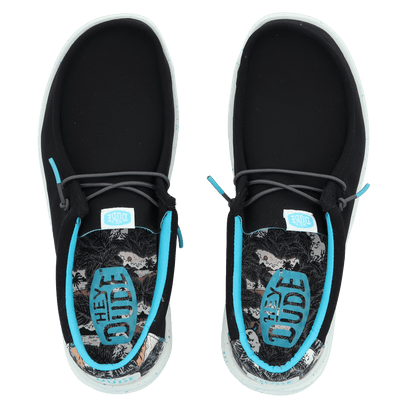 Wally H2O Heren Instappers Tropical Black