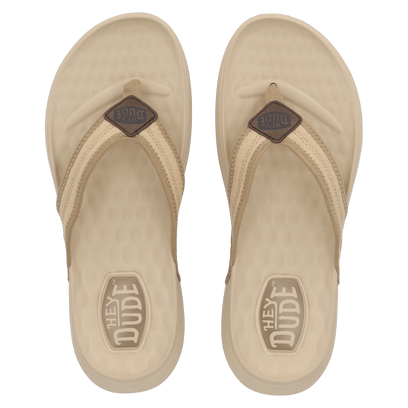 Myers Flip Sport Mode Heren Slippers Tan/Tan