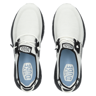 Sirocco Sport Mode Heren Sneakers Heather White/Black