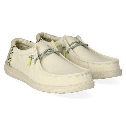 Wally Coastline Heren Instappers Stone White