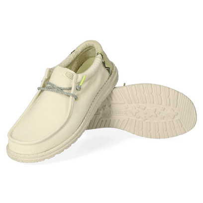 Wally Coastline Heren Instappers Stone White