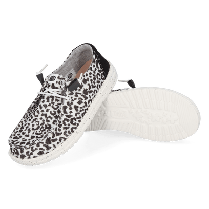 Wendy Dames Instappers Leopard Black/Grey