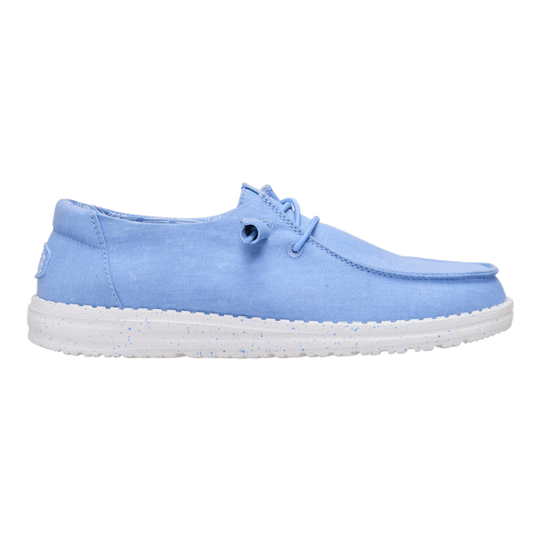 Wendy Stretch Canvas Dames Instappers Hydrangea Blue Wendy Stretch Canvas Dames Instappers Hydrangea Blue